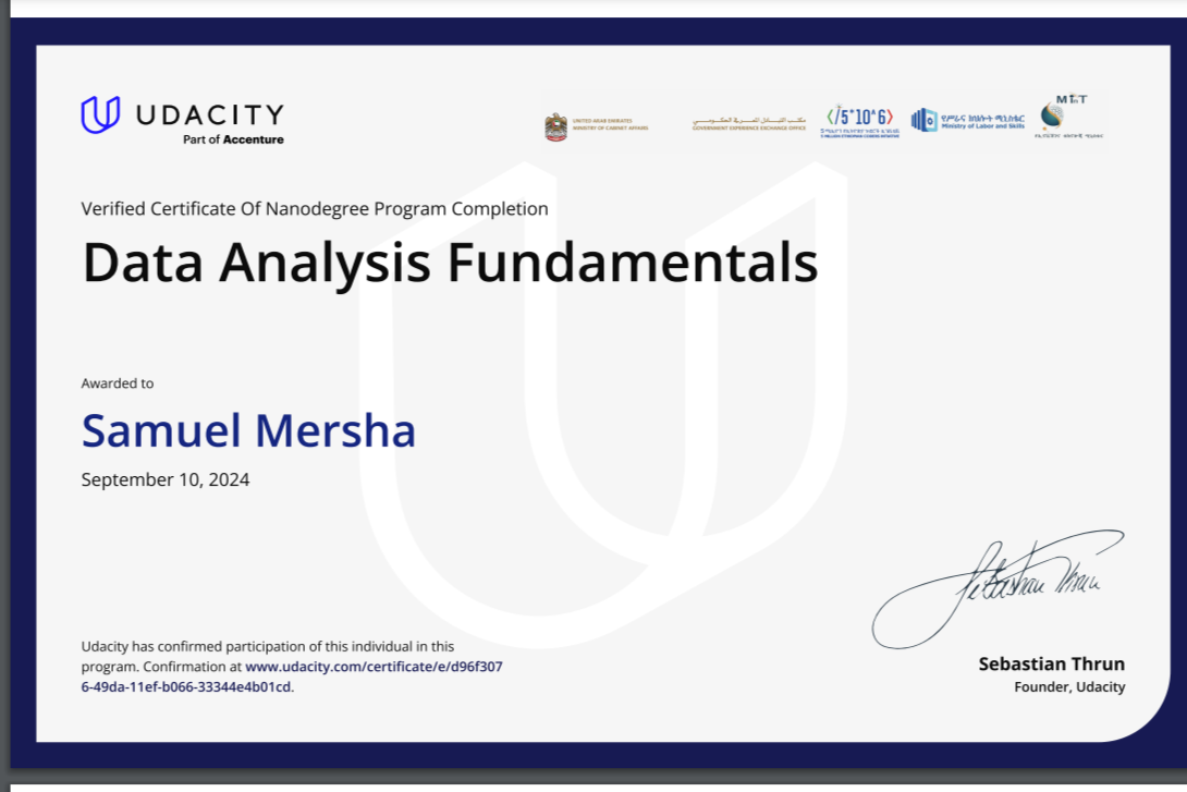 Data Analysis Fundamentals