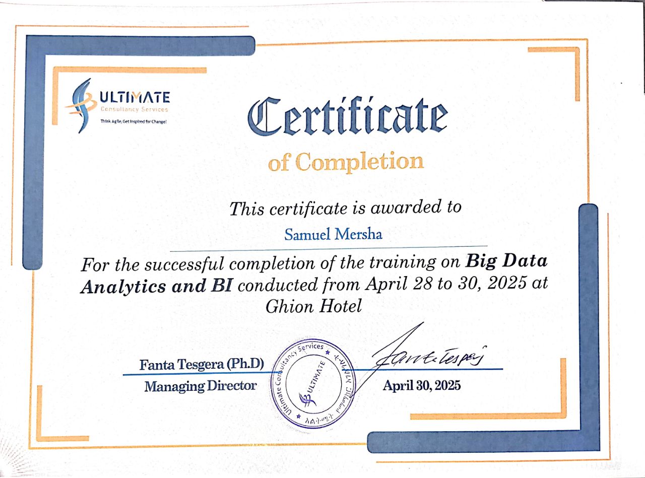Big Data Analytics and BI