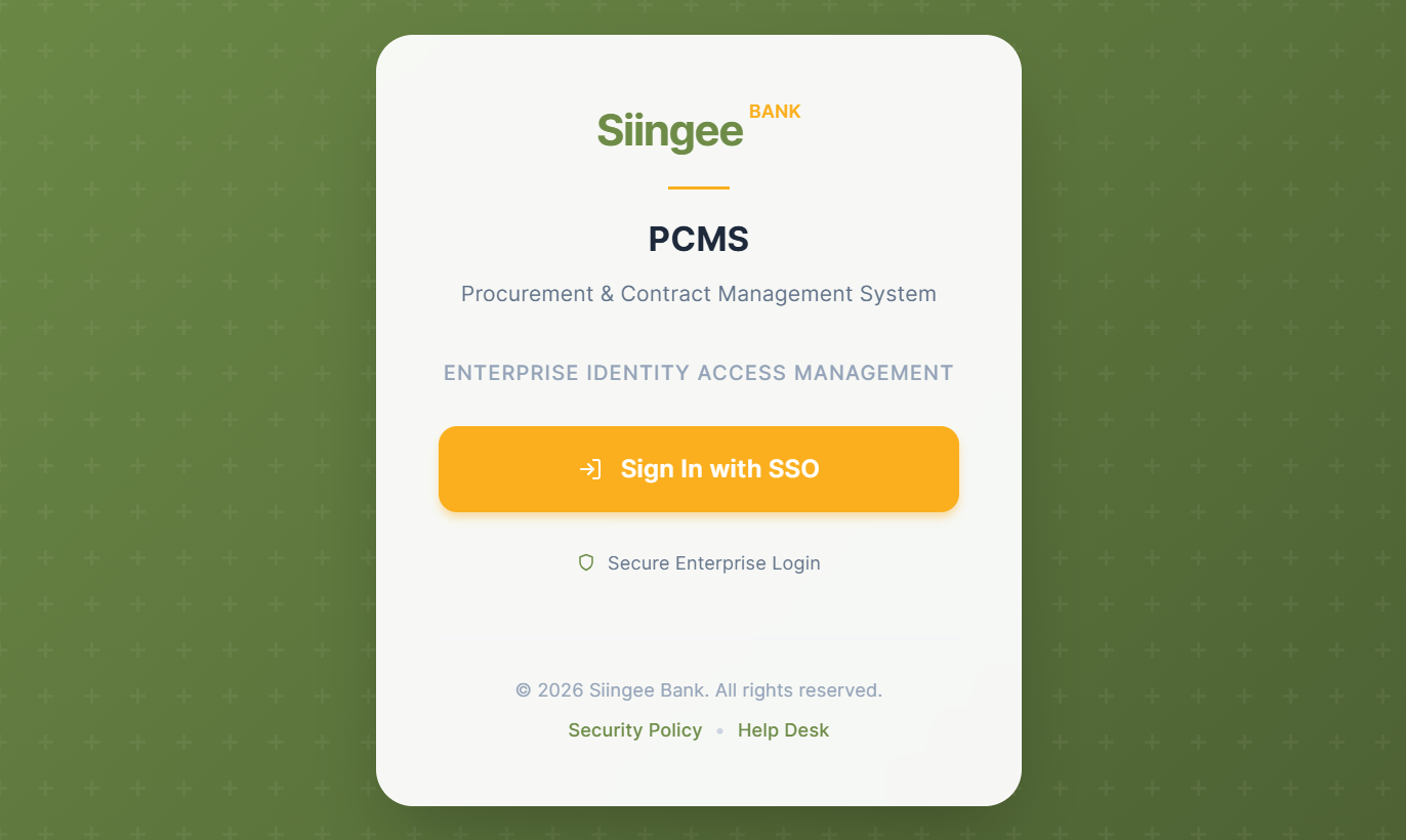 Procurement and Contract Management System