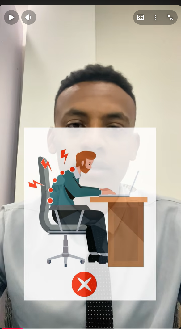 Office Professional ከሆናችሁ ለሰዓታት መቀመጥ በጤናችሁ ላይ ተጽእኖ ሊያሳድር ይችላል።
